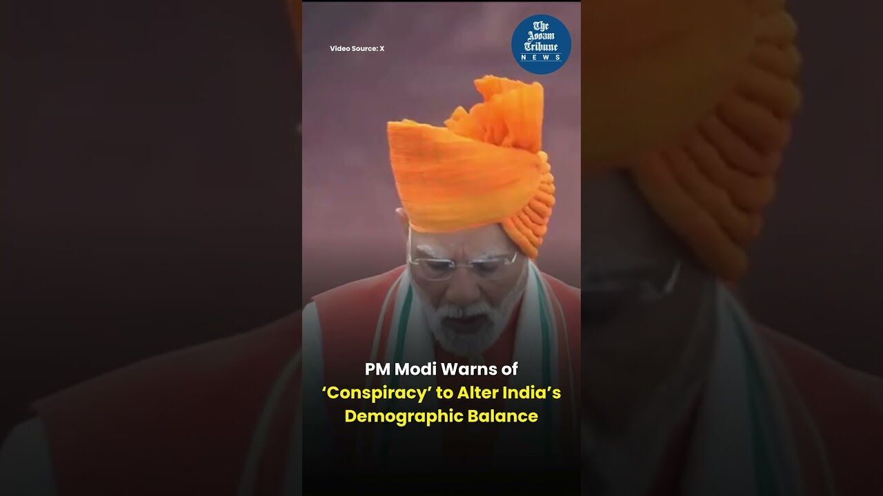 PM Warns of ‘Conspiracy’ to Alter India’s Demographic Balance