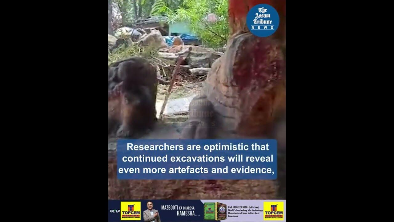 Sonitpur: Ancient stone artefacts discovered at Gupteshwar Temple in Singri