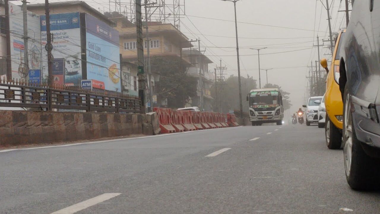 Dust storm sweeps through Guwahati