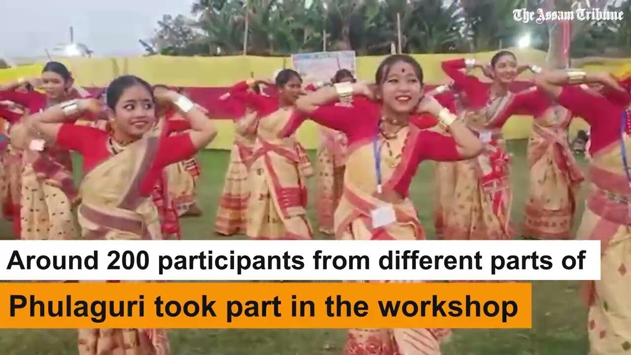 8-days long Bihu dance workshop concludes in Raha and Phulaguri