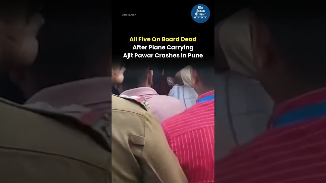 All Five On Board Dead After Plane Carrying Ajit Pawar Crashes in Pune