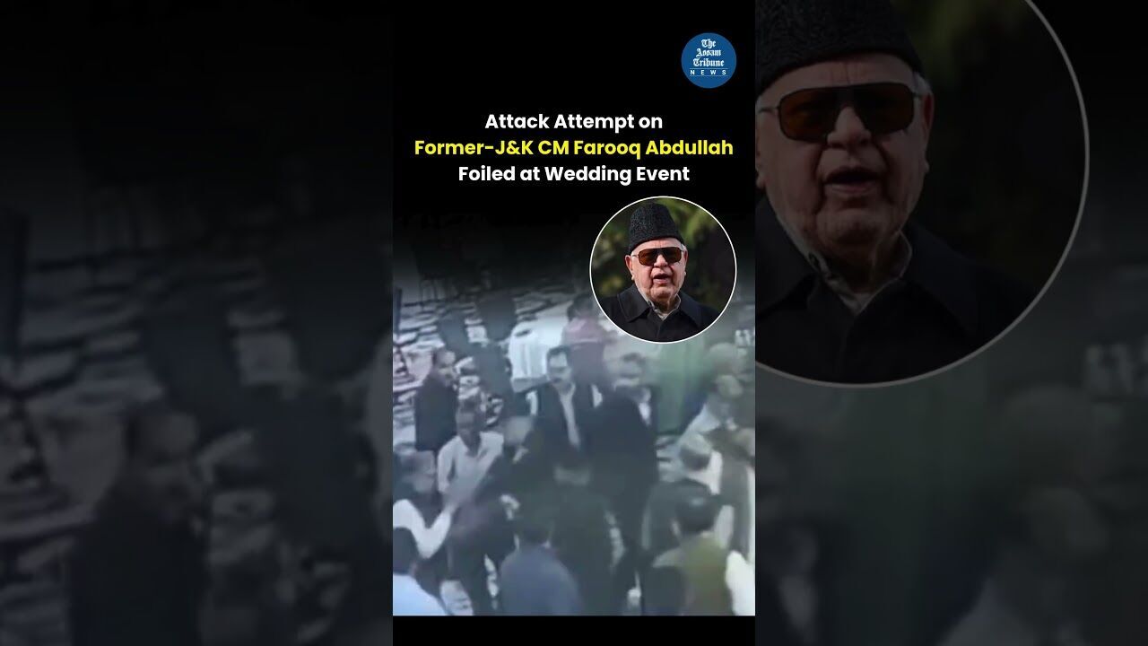 Attack Attempt on Ex J&K CM Farooq Abdullah Foiled at Wedding Event