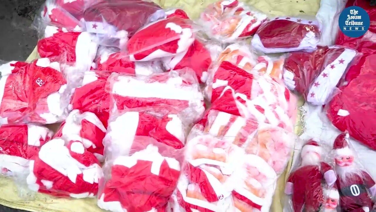 Guwahati dolls up for Christmas - The Assam Tribune video reports