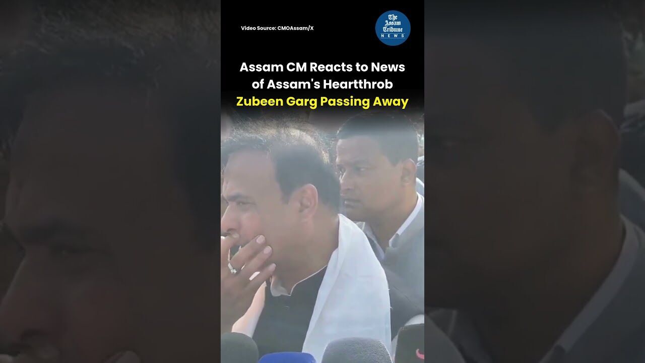 Assam CM Reacts to News of Heartthrob Zubeen Garg Passing Away