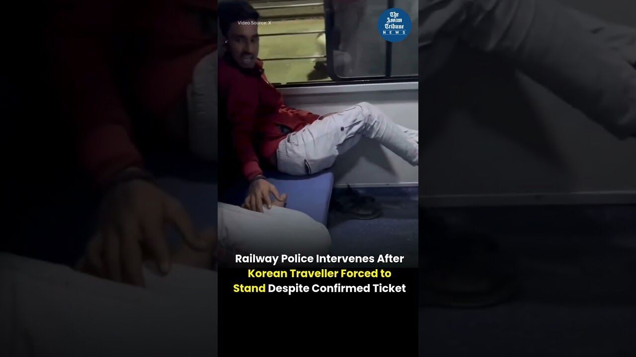 Railway Police Intervenes After Korean Traveller Forced to Stand Despite Confirmed Ticket