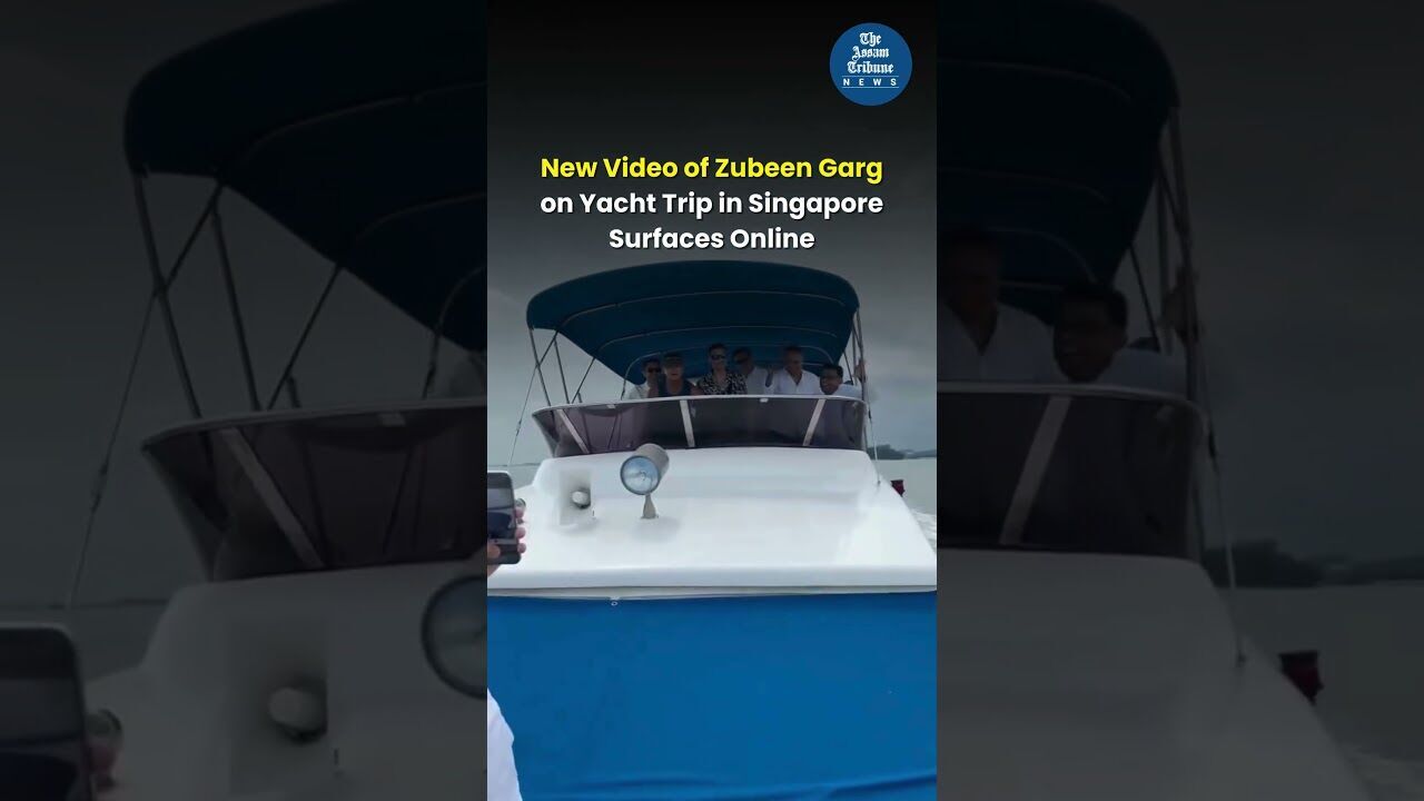 New Video of Zubeen Garg on Yacht Trip in Singapore Surfaces Online