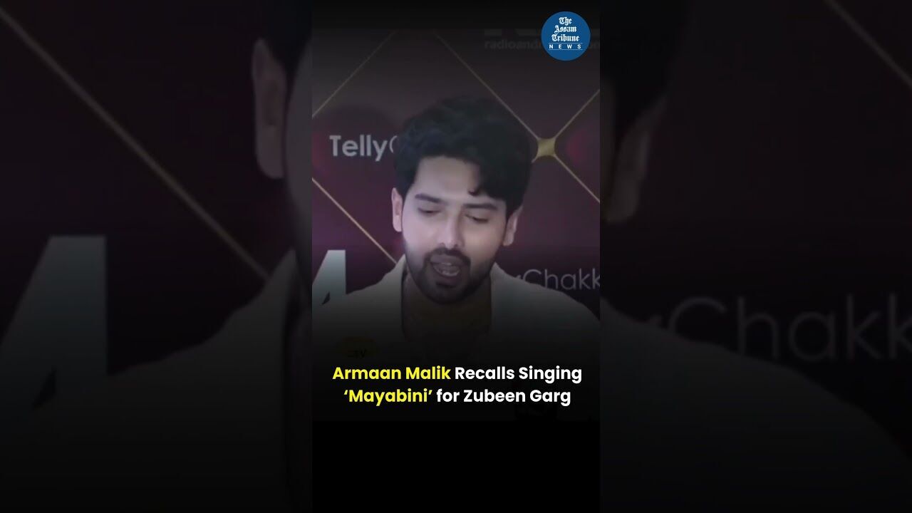 Armaan Malik Recalls Singing ‘Mayabini’ for Zubeen Garg