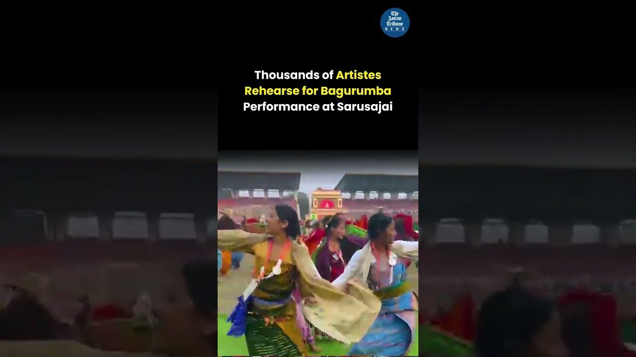 Thousands of Artistes Rehearse for Bagurumba Performance at Sarusajai
