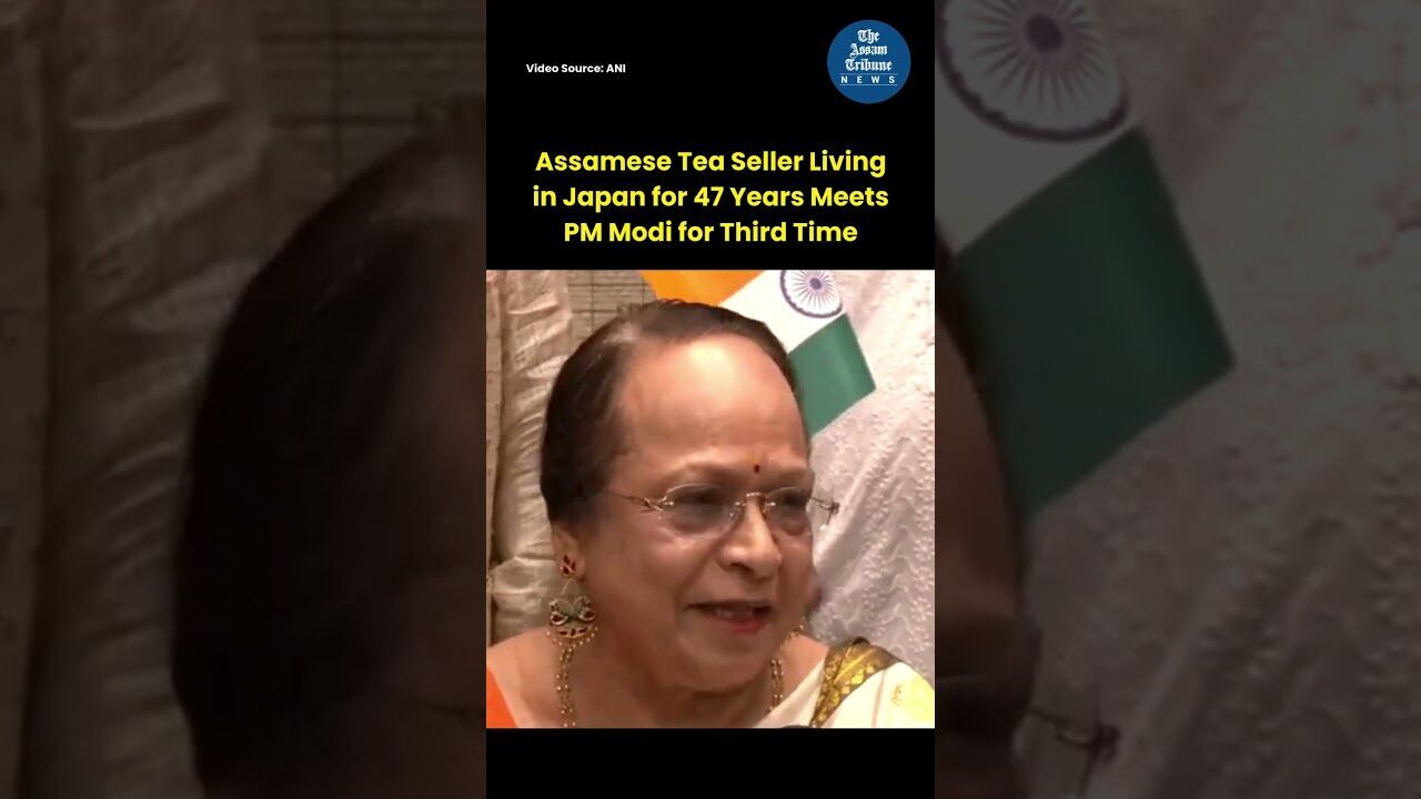 Assamese Tea Seller Living in Japan for 47 Years Meets PM Modi for Third Time