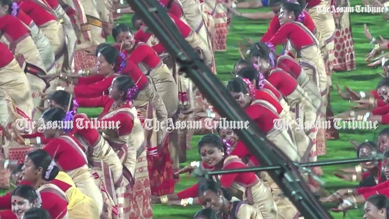 Assam enters Guinness Book of World Records with largest Bihu performance in single venue