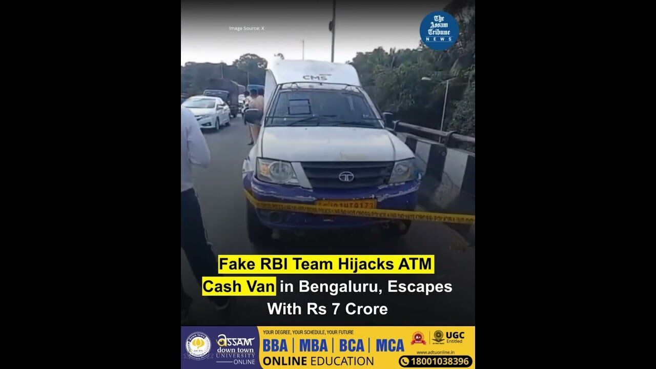 Fake RBI Team Hijacks ATM Cash Van in Bengaluru, Escapes With Rs 7 Crore