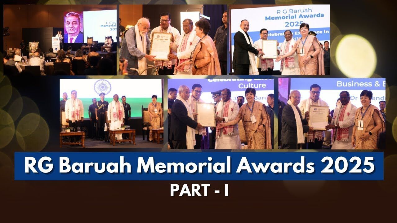 RG Baruah Memorial Awards 2025 | Part I | The Assam Tribune