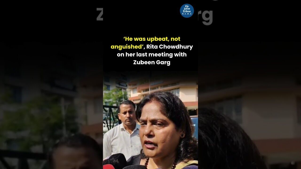 ‘He was upbeat, not anguished’, Rita Chowdhury on her last meeting with Zubeen Garg