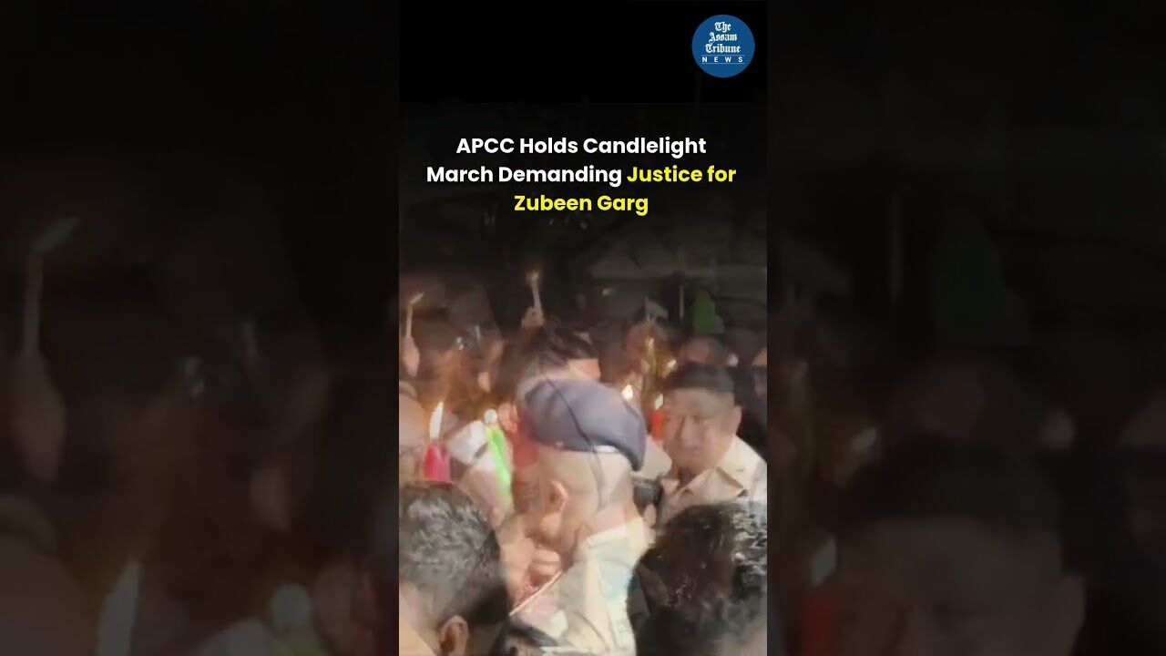 APCC Holds Candlelight March Demanding Justice for Zubeen Garg