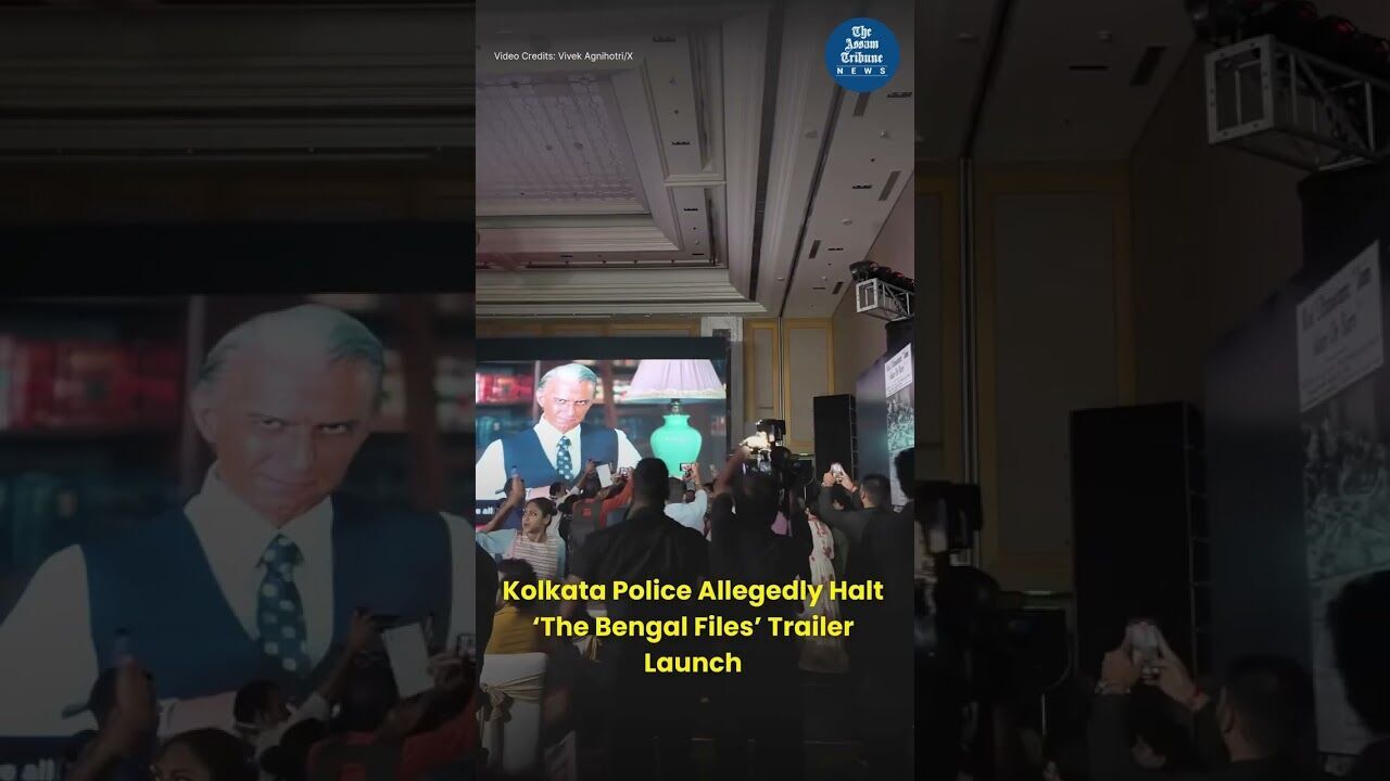 Kolkata Police on Friday allegedly halted the trailer launch of The Bengal Files