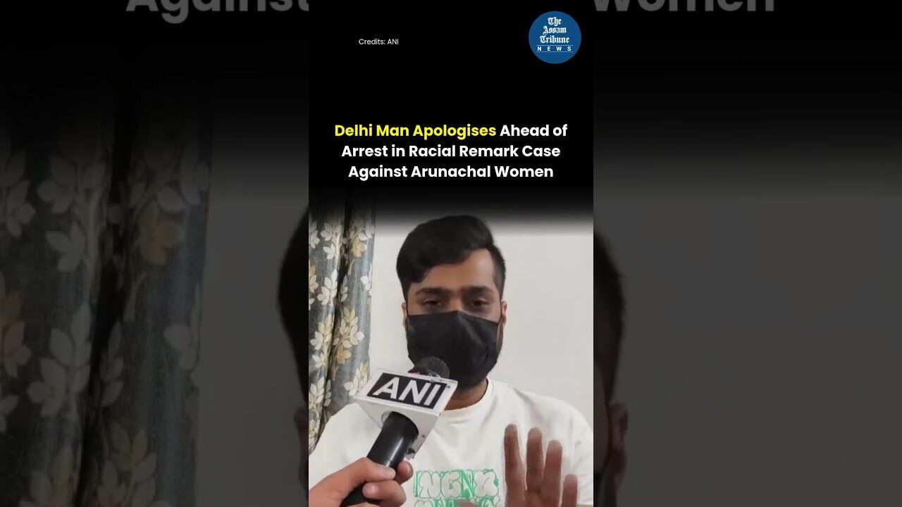 Delhi Man Apologises Ahead of Arrest in Racial Remark Case Against Arunachal Women