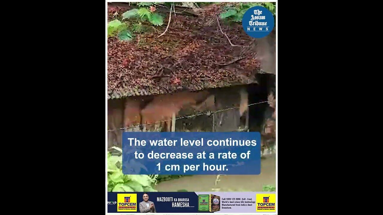 Water levels recede in flooded Silchar