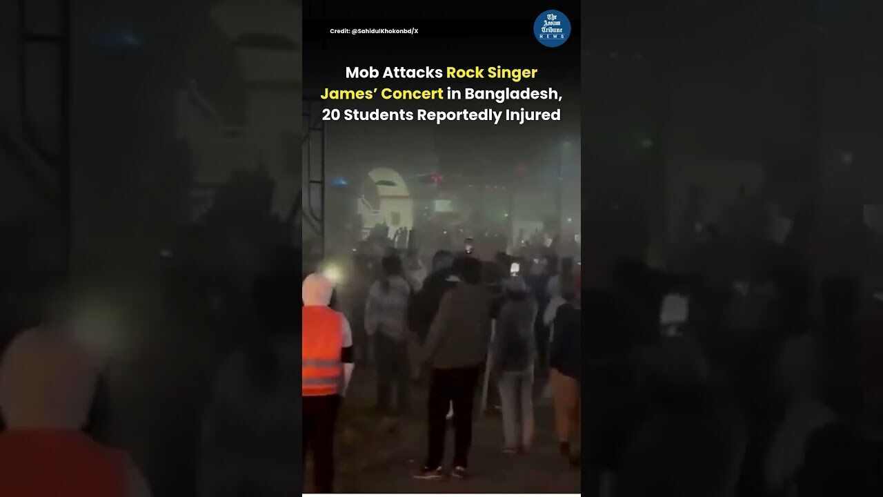Mob Attacks Rock Singer James’ Concert in Bangladesh, 20 Students Injured