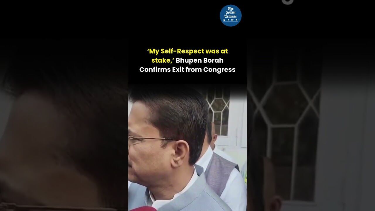 My Self Respect was at stake, Bhupen Borah Confirms Exit from Congress