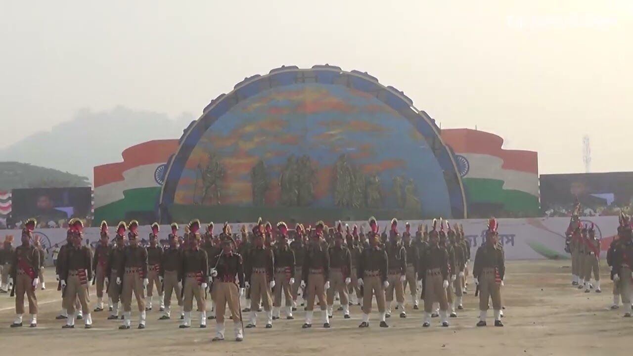 Assam celebrates Republic Day: Himanta Biswa Sarma unfurls tricolour